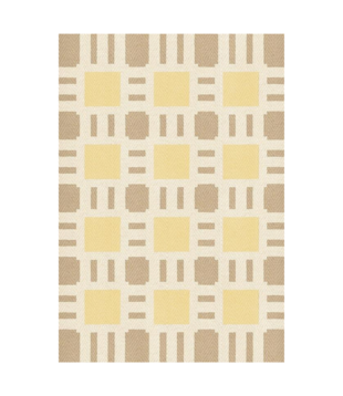 Layered Evelina Kroon Jute Vloerkleed, Sunny Side Up