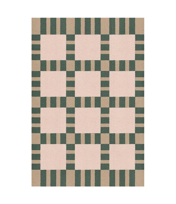 Layered  Layered - Evelina Kroon Korean Chives  Jute Rug