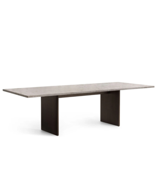 Vipp - 496 Cabin Square table limestone top 250 x 100
