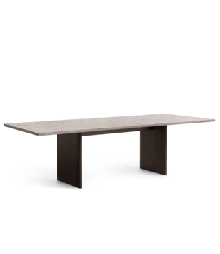 Vipp - 496 Cabin Square tafel kalksteen top 250 x 100