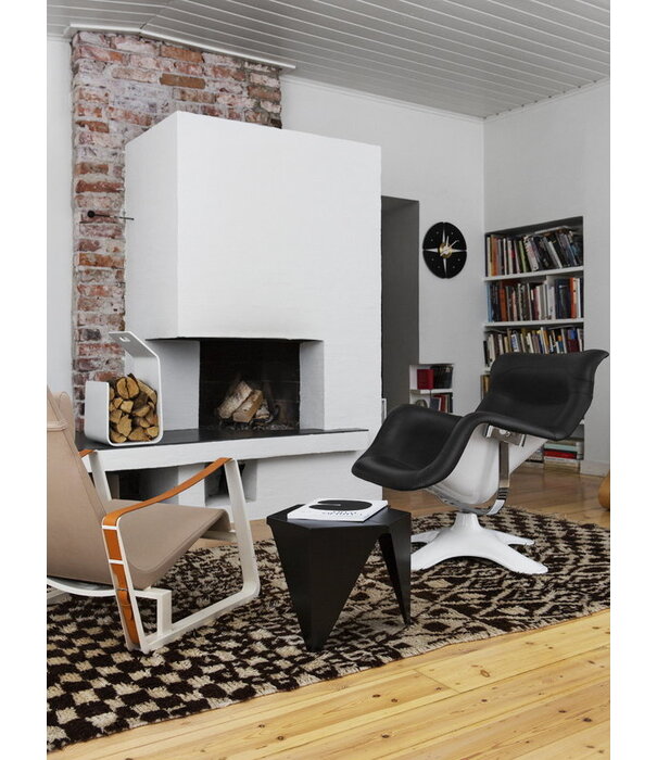 Artek  Artek - Karuselli lounge chair zwart / zwart