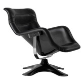 Artek - Karuselli lounge chair black / black