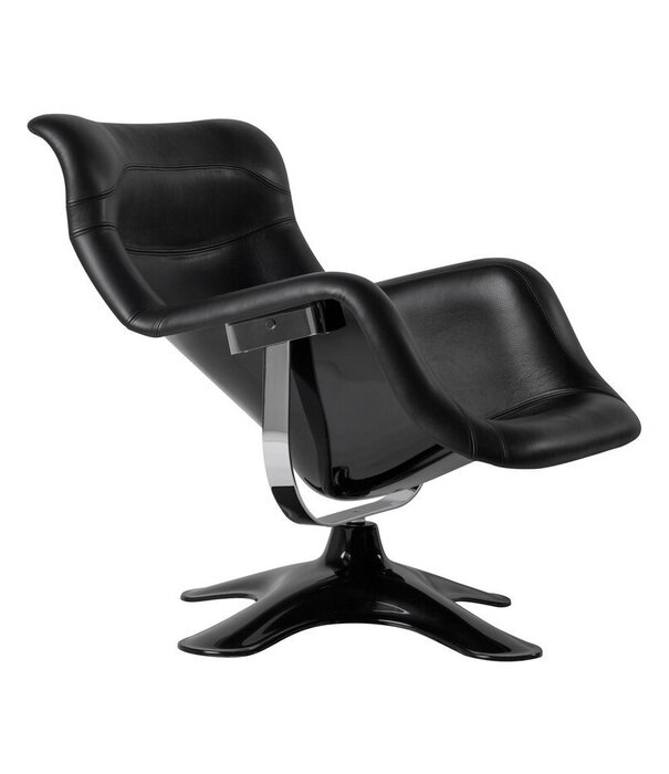 Artek  Artek - Karuselli lounge chair zwart / zwart