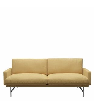 Fritz Hansen - Lissoni 2-zits Bank , basis mat rvs