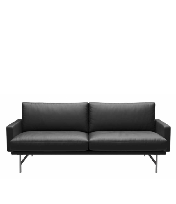 Fritz Hansen Fritz Hansen - PL112 Lissoni 2-zits Bank Essential walnoot leer