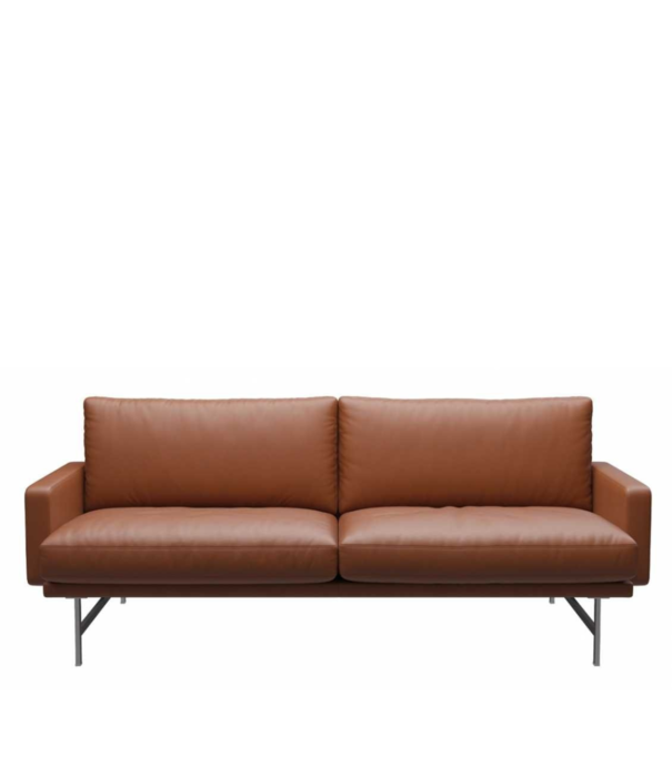 Fritz Hansen Fritz Hansen - PL112 Lissoni 2-seater Sofa Essential walnut leather