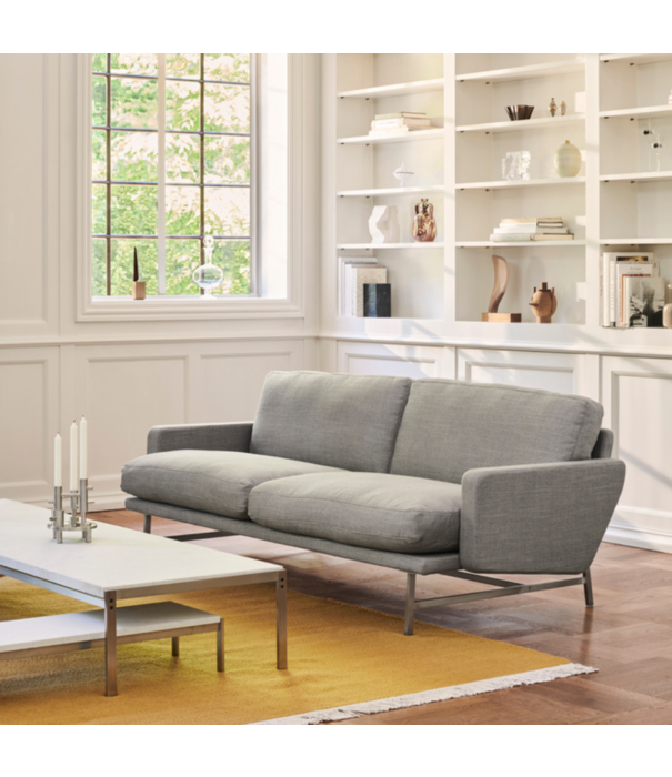 Fritz Hansen Fritz Hansen - PL112 Lissoni 2-seater Sofa Essential walnut leather