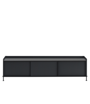 Enfold Sideboard black oak, black 185cm