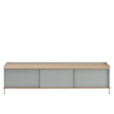 Muuto - Enfold dressoir eiken - grijs L185