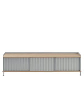 Enfold Dressoir eiken, grijs 185cm