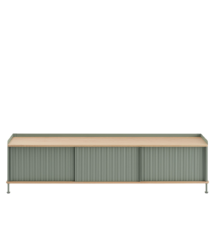 Enfold Dressoir eiken, dusty green  185cm