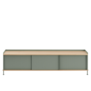 Muuto - Enfold dressoir eiken - dusty green L185