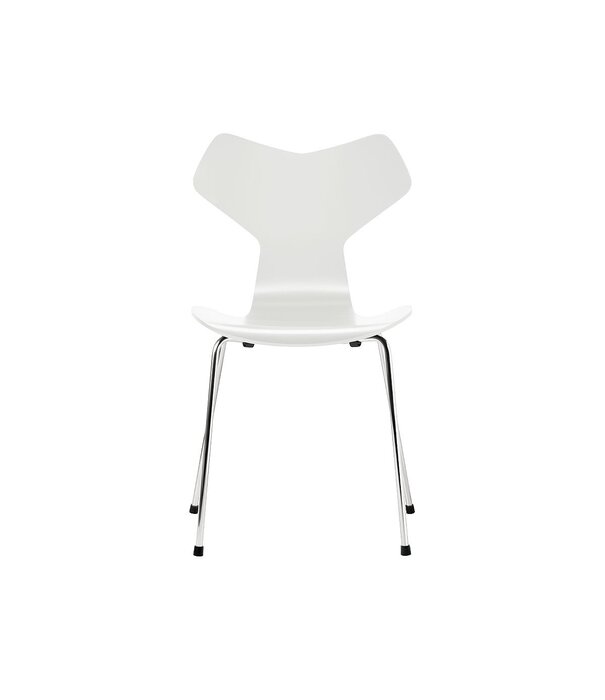 Fritz Hansen Fritz Hansen Grand Prix Chair lacquered, chrome base