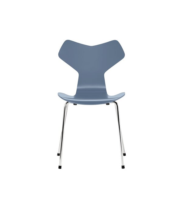 Fritz Hansen Fritz Hansen Grand Prix Chair lacquered, chrome base