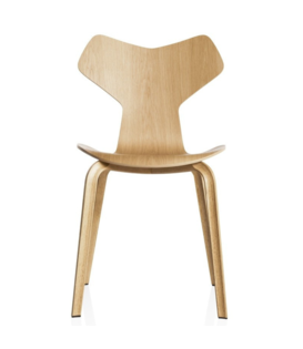 Fritz Hansen - Grand Prix Chair, wood base