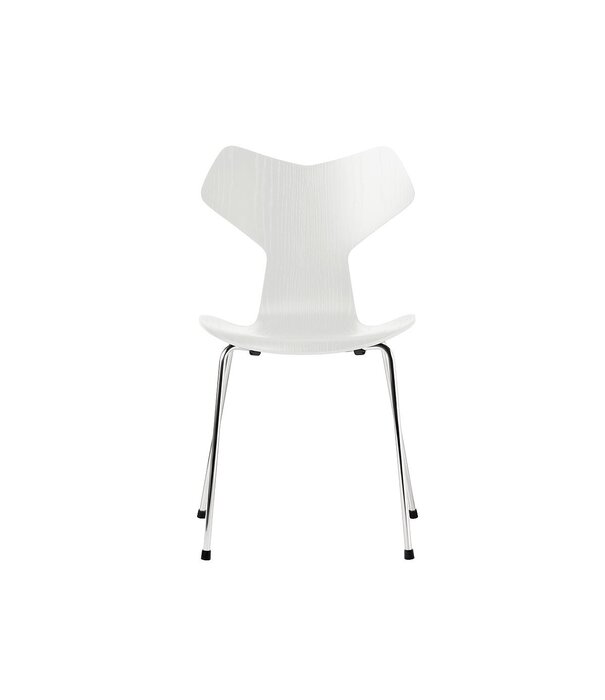 Fritz Hansen Fritz Hansen Grand Prix Stoel gekleurd essen, chrome poten