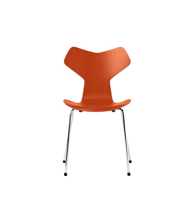 Fritz Hansen Fritz Hansen Grand Prix Stoel gekleurd essen, chrome poten