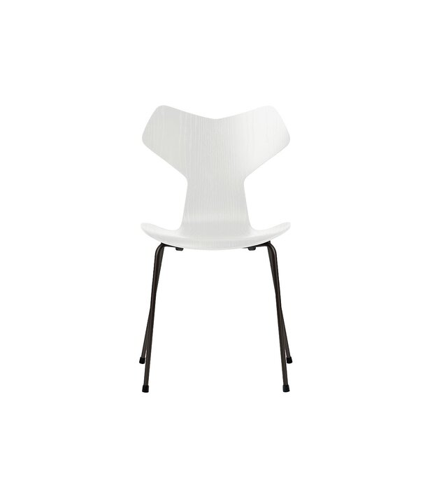 Fritz Hansen Fritz Hansen Grand Prix Stoel gekleurd essen, zwart poten