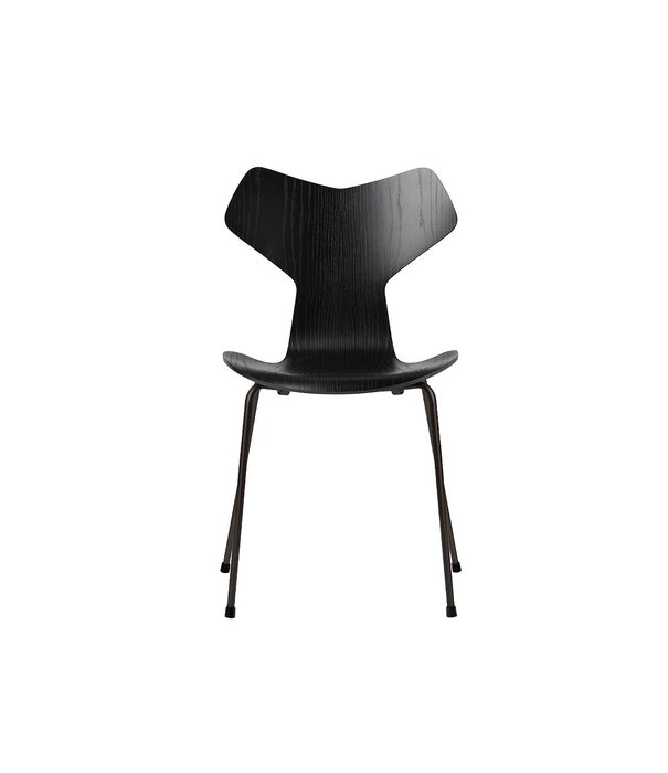 Fritz Hansen Fritz Hansen Grand Prix Chair coloured ash, black base