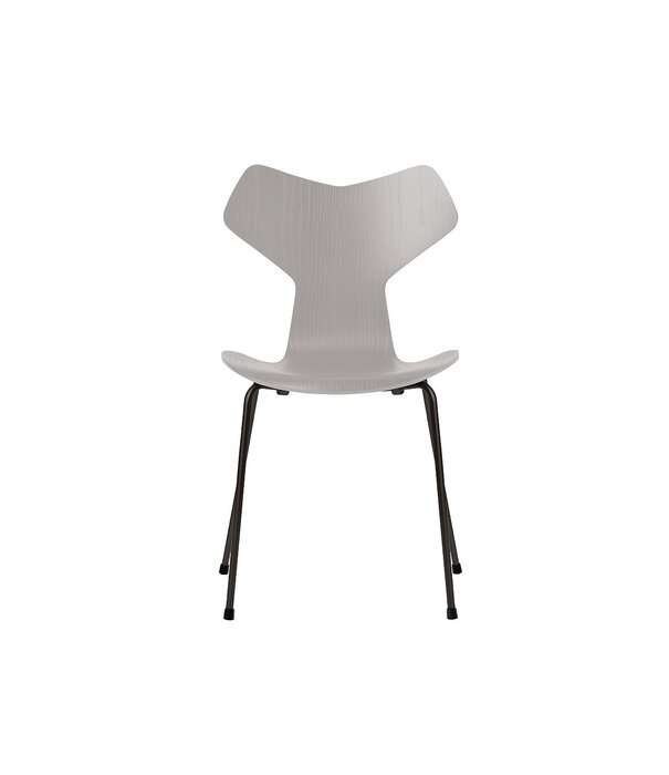 Fritz Hansen Fritz Hansen Grand Prix Stoel gekleurd essen, zwart poten