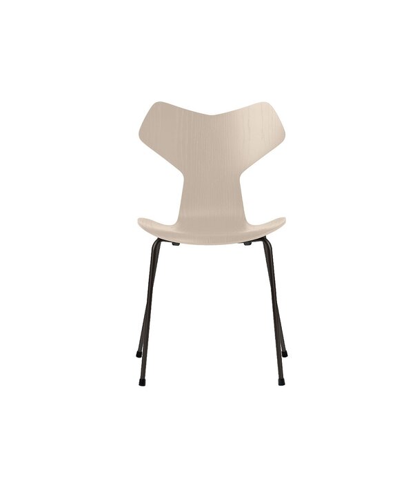 Fritz Hansen Fritz Hansen - Grand Prix chair coloured ash, black base