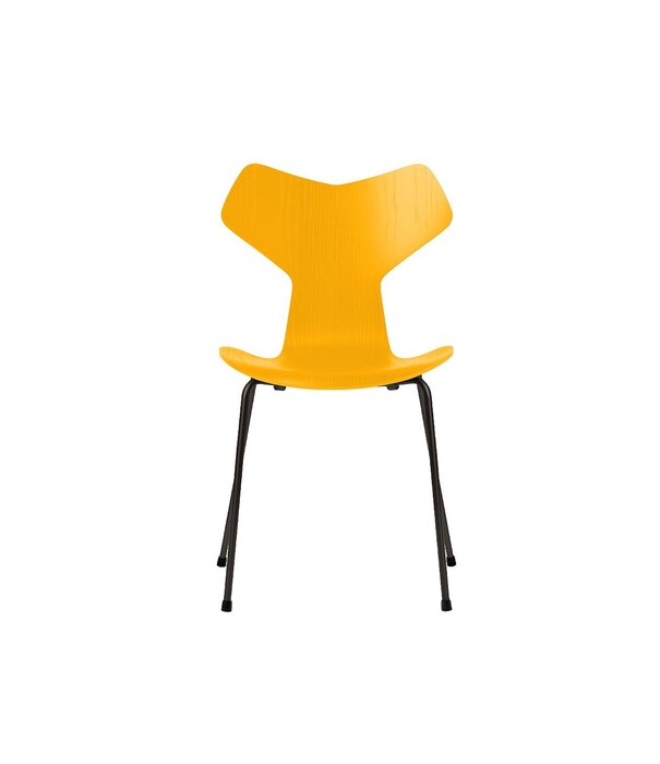 Fritz Hansen Fritz Hansen - Grand Prix chair coloured ash, black base