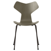 Fritz Hansen Grand Prix Chair coloured ash, black base