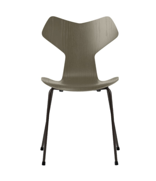 Fritz Hansen - Grand Prix chair coloured ash, black base