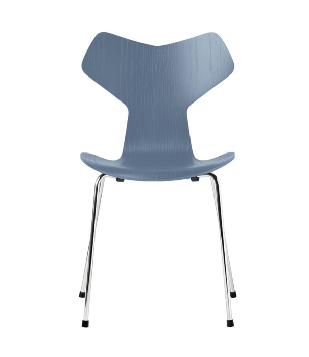 Fritz Hansen Fritz Hansen - Grand Prix stoel gekleurd essen, chroom poten