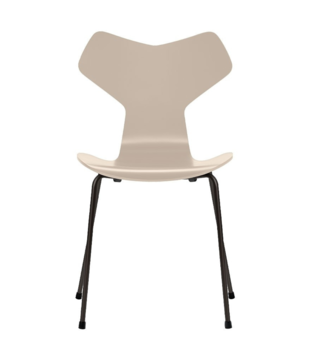 Fritz Hansen - Grand Prix chair lacquered, black base