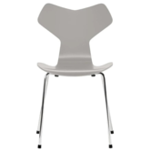 Fritz Hansen - Grand Prix Dining chair lacquered, chrome base