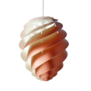 Le Klint: Swirl 2 small copper pendant