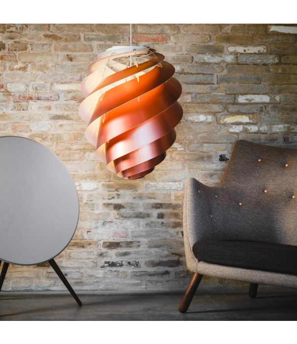 Le klint  Model 1312 Swirl 2 Hanglamp medium copper