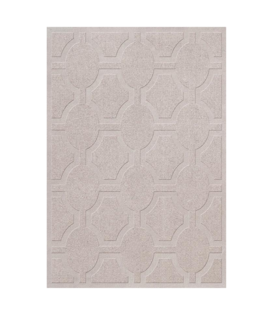 Layered - Ovals Rug Oatmeal