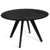 Tom Dixon - Slab tafel rond zwart eiken 120 cm