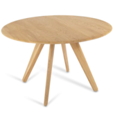 Tom Dixon - Slab tafel rond naturel eiken