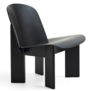 Hay - Chisel lounge chair black oak