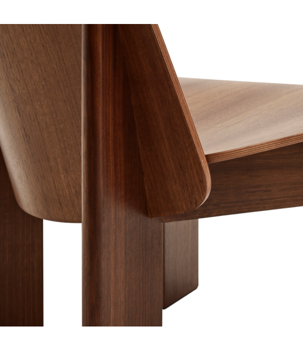 Hay  Hay - Chisel lounge stoel walnoot