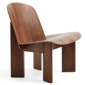 Hay - Chisel lounge chair walnut