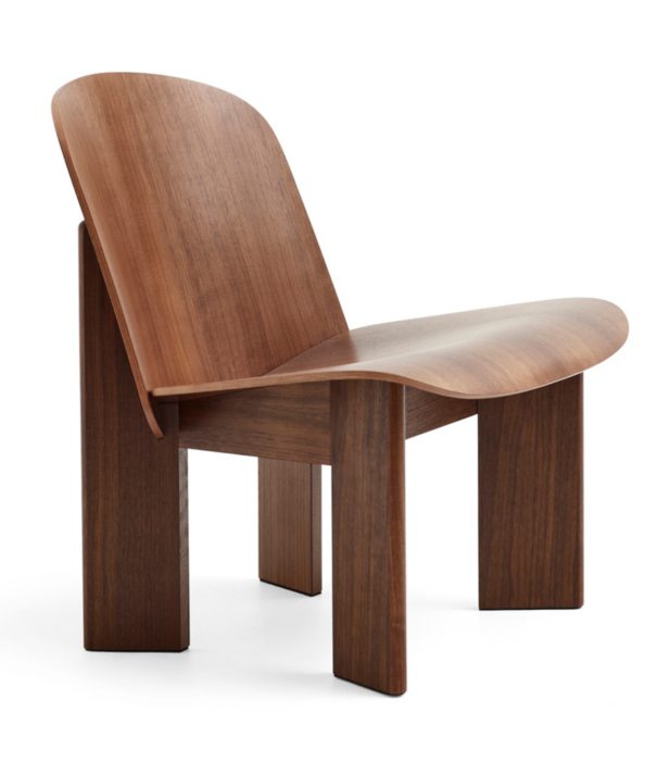 Hay  Hay - Chisel lounge chair walnut