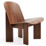 Hay - Chisel lounge chair walnut