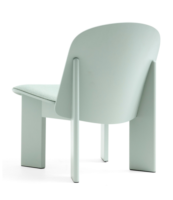 Hay  Hay - Chisel lounge chair eucalyptus, front Metaphor 023