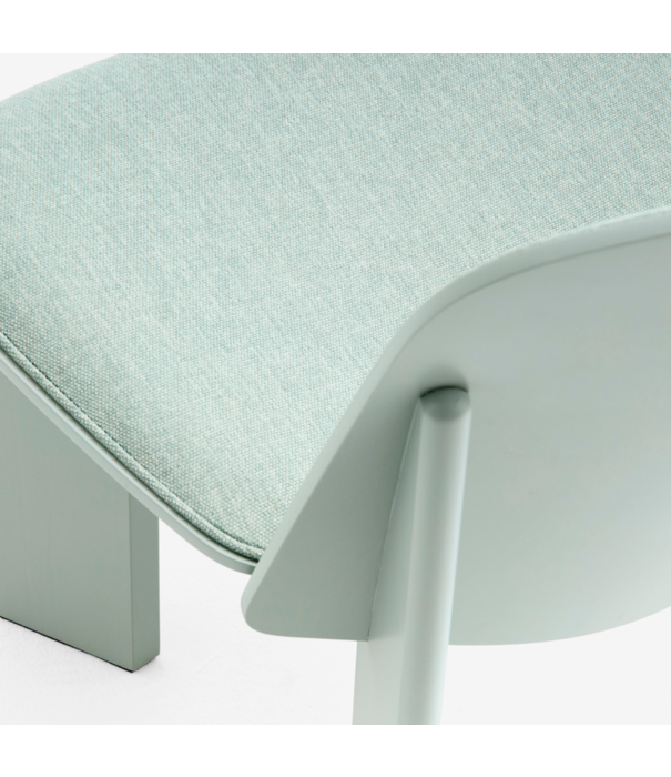 Hay  Hay - Chisel lounge stoel eucalyptus, voorkant Metaphor 23