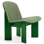Hay - Chisel lounge stoel lush green, voorkant Canvas 926