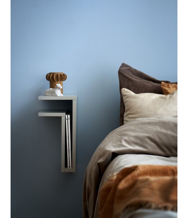 Maze  Maze F-Shelf wall left , white stained