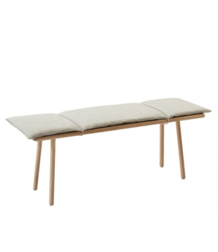 Georg Bankje eiken 124cm