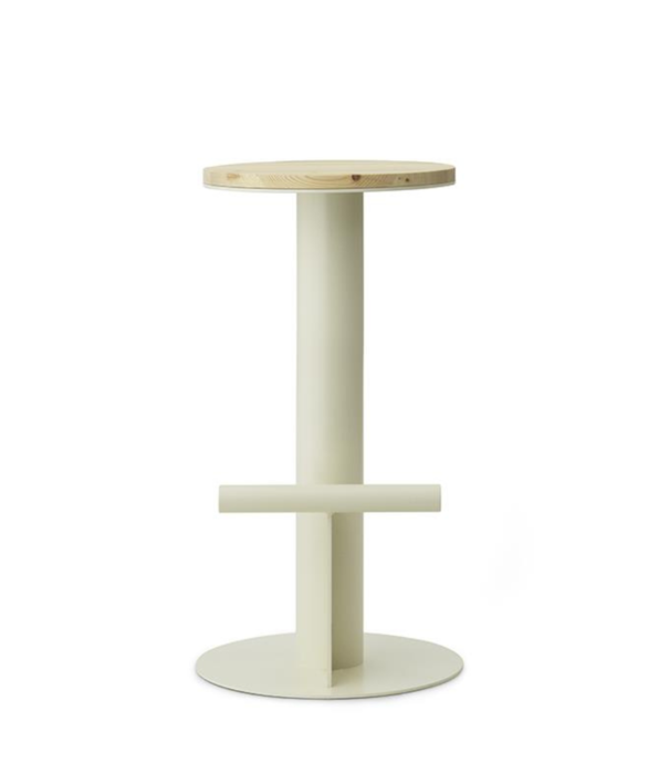 Normann Copenhagen  Pole Barstool pine / sand H75