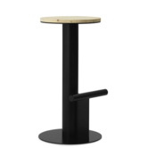 Normann Copenhagen - Pole barkruk grenen / black H75