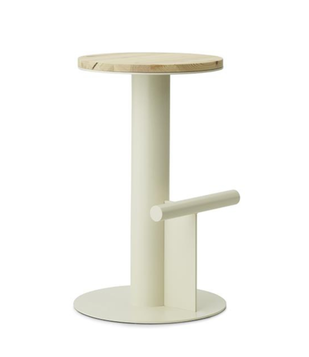 Normann Copenhagen  Pole counter barkruk grenen / sand H65