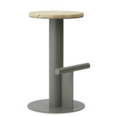 Normann Copenhagen - Pole counter stool pine / grey H65